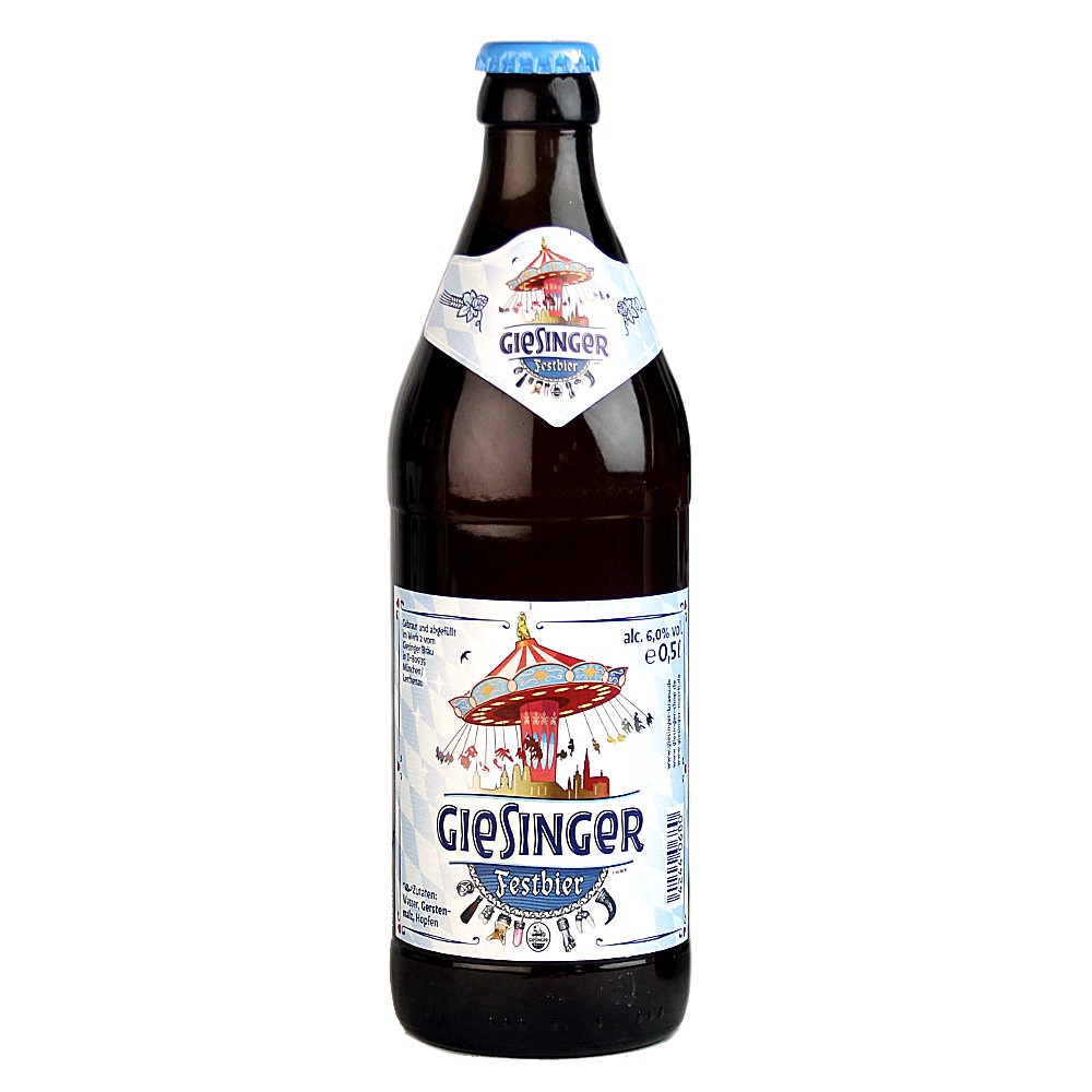 Bild von Giesinger - FESTBIER - 0,5l ( MHD 06. DEZEMBER 2026 )