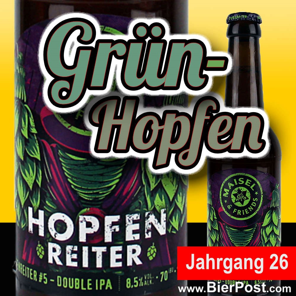Bild von Maisel & Friends - HOPFEN REITER - DOUBLE IPA - 2026 - 0,33l 