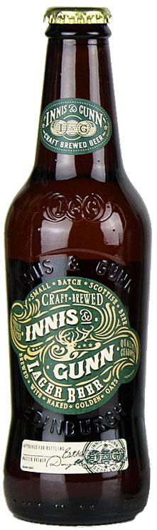 Bild von Innis & Gunn - LAGER BEER - UK - 0,33l ( MHD 30. NOVEMBER 2025 )