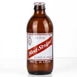 Bild von Red Stripe - Jamaican Lager Beer - 0,33l 